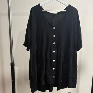 The Ray Black Dress by Finding July